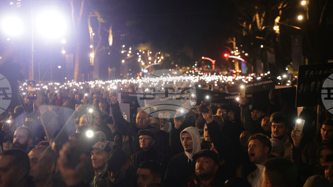Опозицията в Албания организира днес трети поред национален протест с искане за оставка на правителството на Еди Рама
