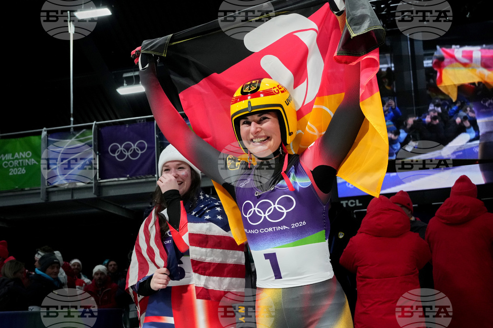 APTOPIX Milan Cortina Olympics Luge