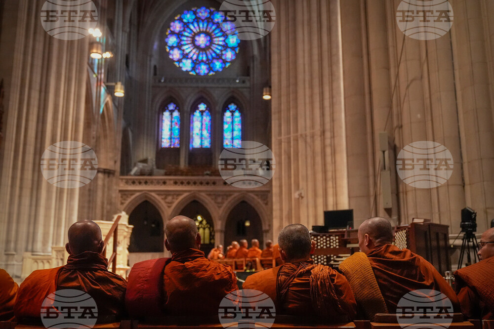 Buddhist Monks Peace Walk Washington