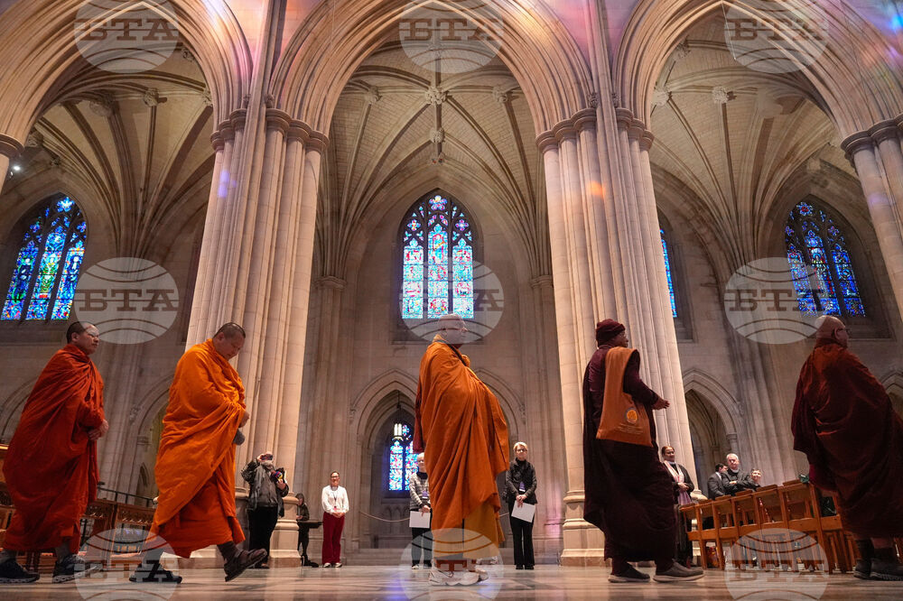Buddhist Monks Peace Walk Washington