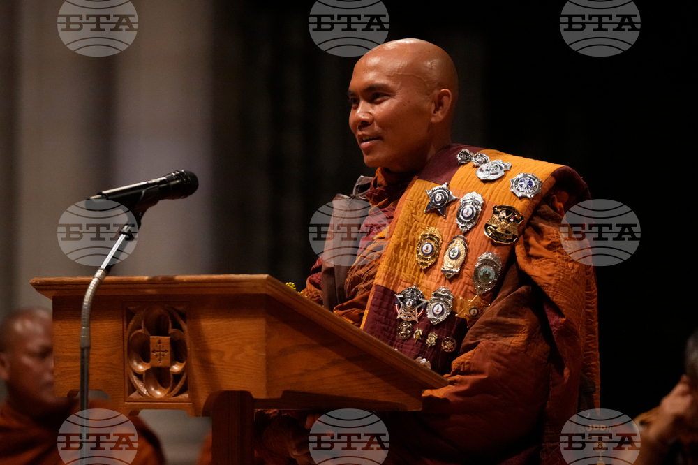 Buddhist Monks Peace Walk Washington