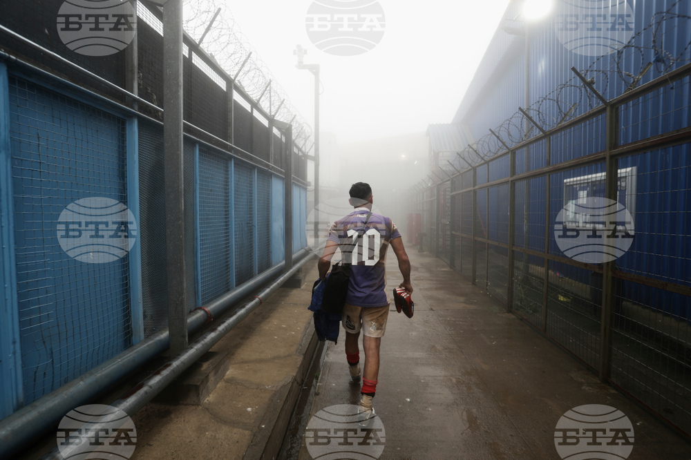 APTOPIX Chile Prison Rugby