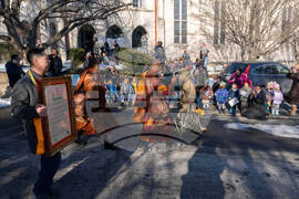 Buddhist Monks Peace Walk Washington