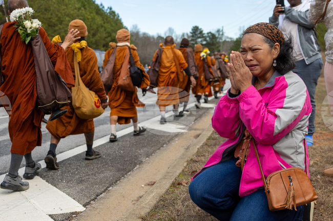Buddhist Monks-Peace Walk Georgia