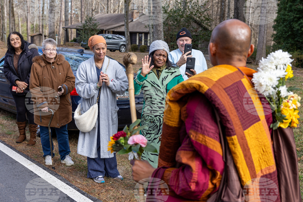 Buddhist Monks-Peace Walk Georgia