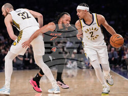 Pacers Knicks Basketball