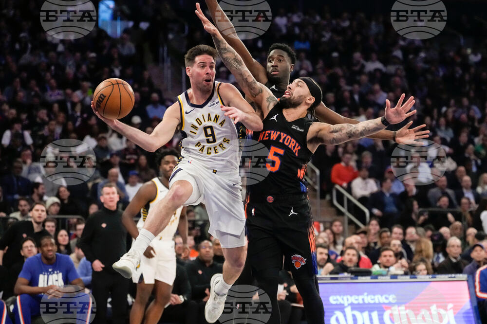 Pacers Knicks Basketball