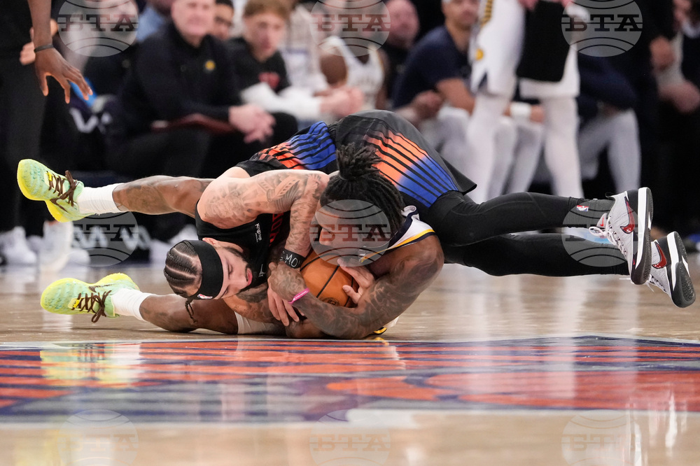 Pacers Knicks Basketball