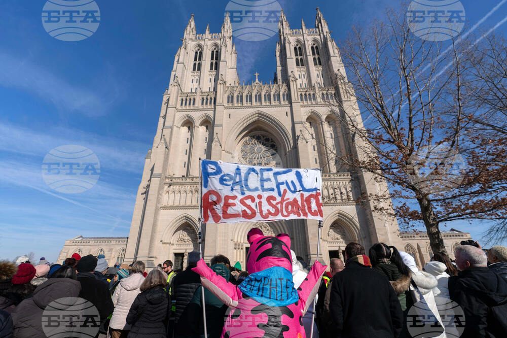 Buddhist Monks Peace Walk Washington