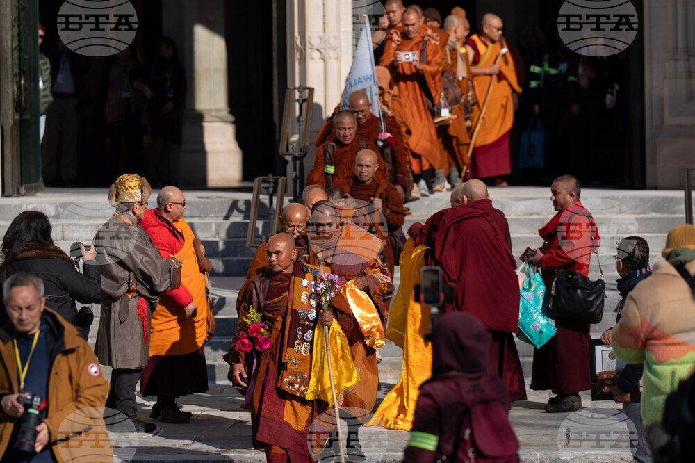 Buddhist Monks Peace Walk Washington