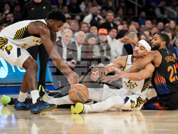 Pacers Knicks Basketball