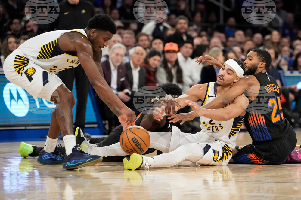 Pacers Knicks Basketball