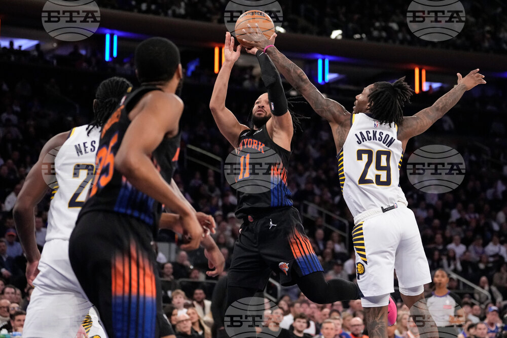 Pacers Knicks Basketball