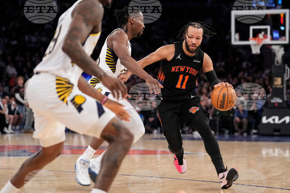 Pacers Knicks Basketball