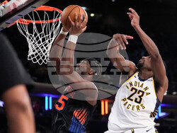Pacers Knicks Basketball