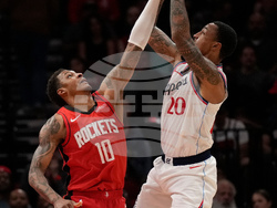 Clippers Rockets Basketball