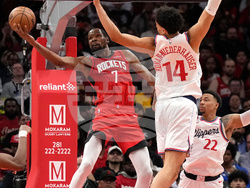 Clippers Rockets Basketball