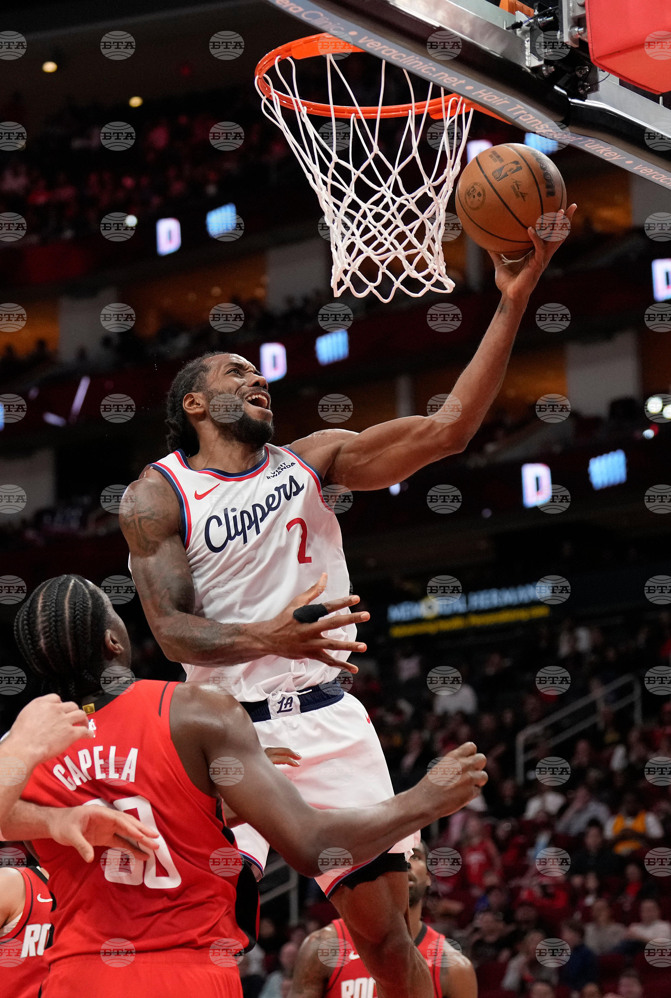 Clippers Rockets Basketball