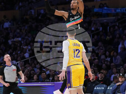 Spurs Lakers Basketball