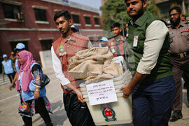 APTOPIX Bangladesh Election