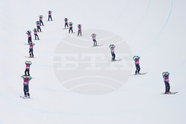 APTOPIX Milan Cortina Olympics Snowboard