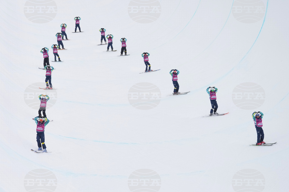 APTOPIX Milan Cortina Olympics Snowboard