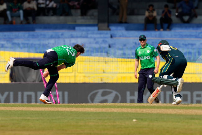 APTOPIX Australia Ireland T20 WCup Cricket