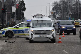 Хасково - катастрофа - бензиностанция