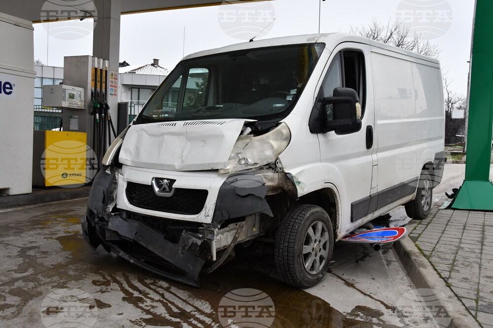 Хасково - катастрофа - бензиностанция