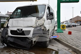 Хасково - катастрофа - бензиностанция