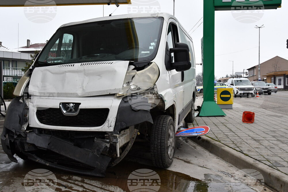 Хасково - катастрофа - бензиностанция