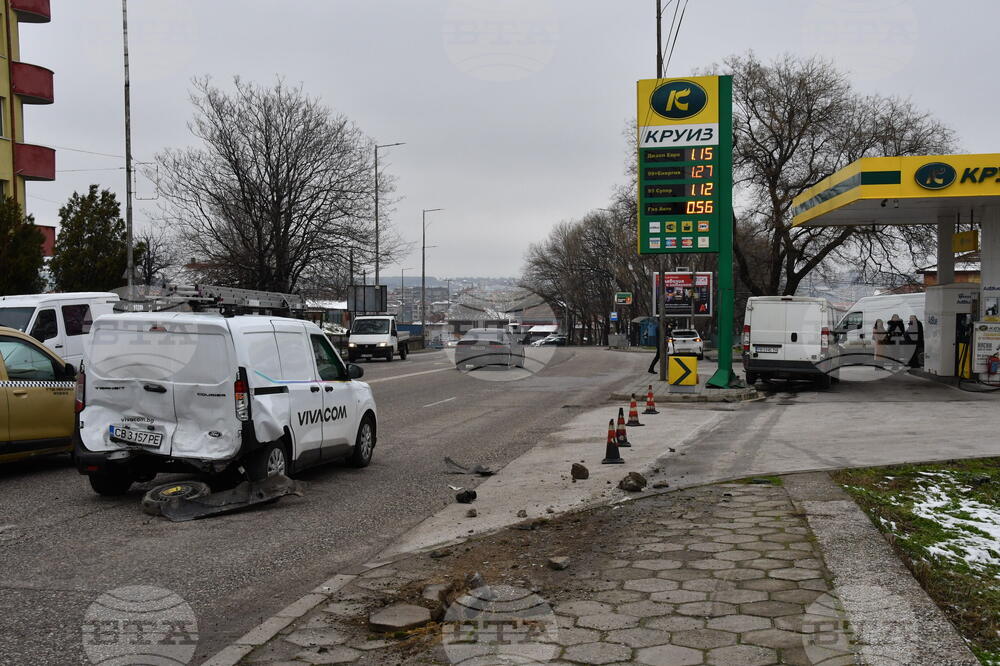 Хасково - катастрофа - бензиностанция