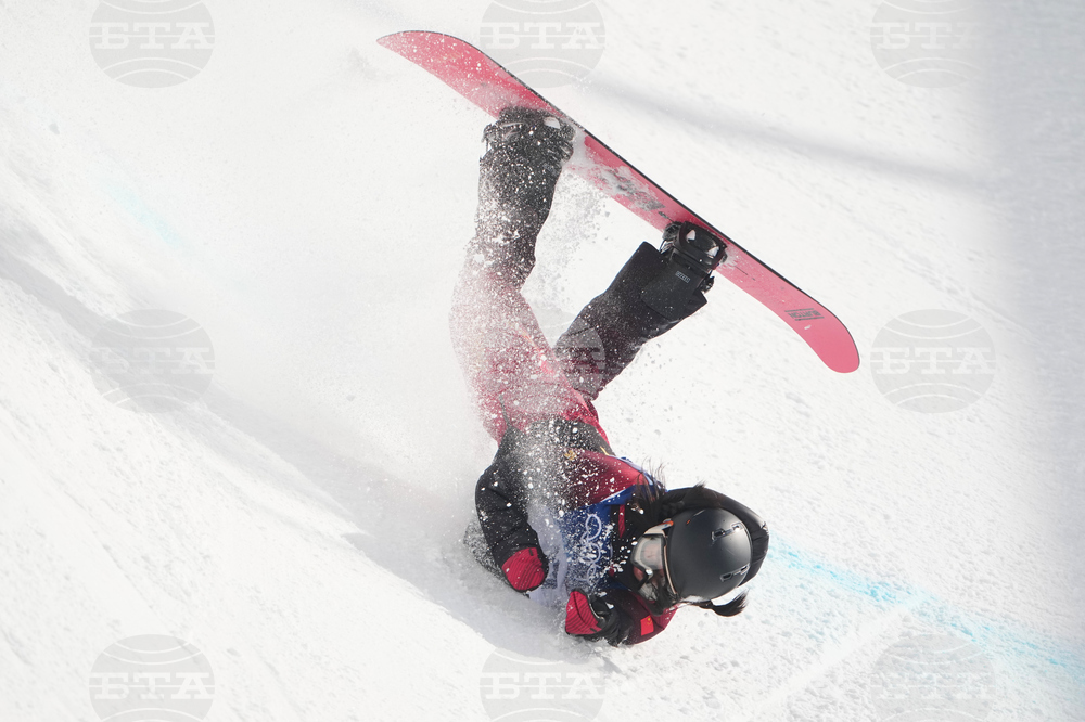 APTOPIX Milan Cortina Olympics Snowboard
