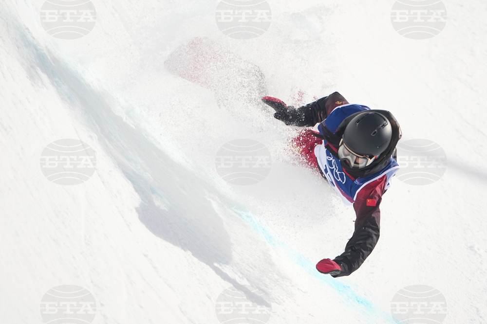 APTOPIX Milan Cortina Olympics Snowboard