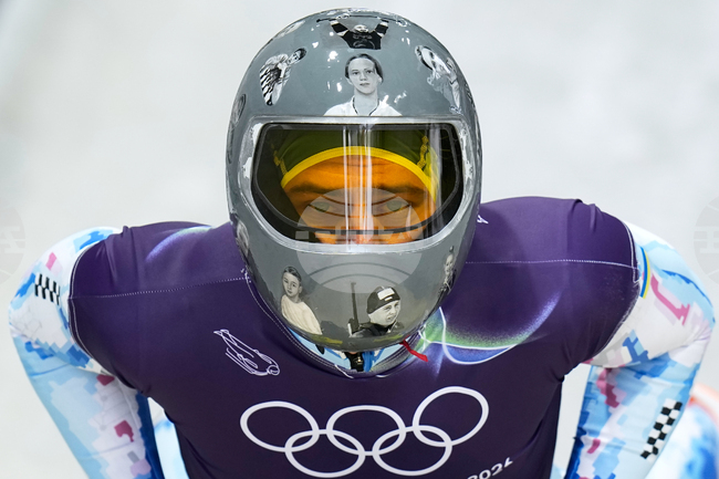 APTOPIX Milan Cortina Olympics Skeleton