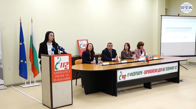 Приети са общо 3 447 284 повиквания на телефон 112 през 2025 г., най-много са сигналите към полицията