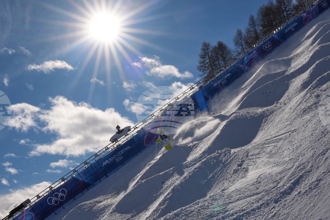 APTOPIX Milan Cortina Olympics Freestyle Skiing
