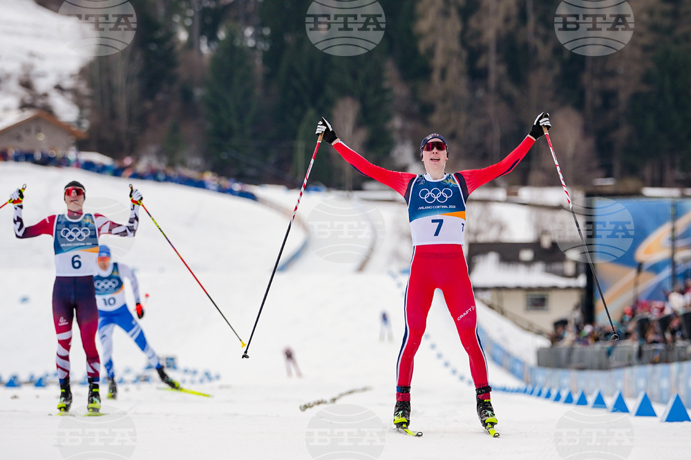 APTOPIX Milan Cortina Olympics Nordic Combined
