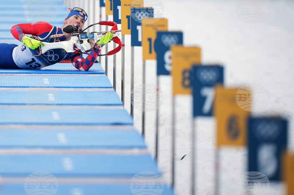Milan Cortina Olympics Biathlon