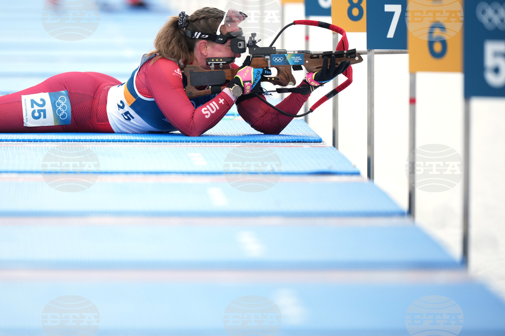 Milan Cortina Olympics Biathlon