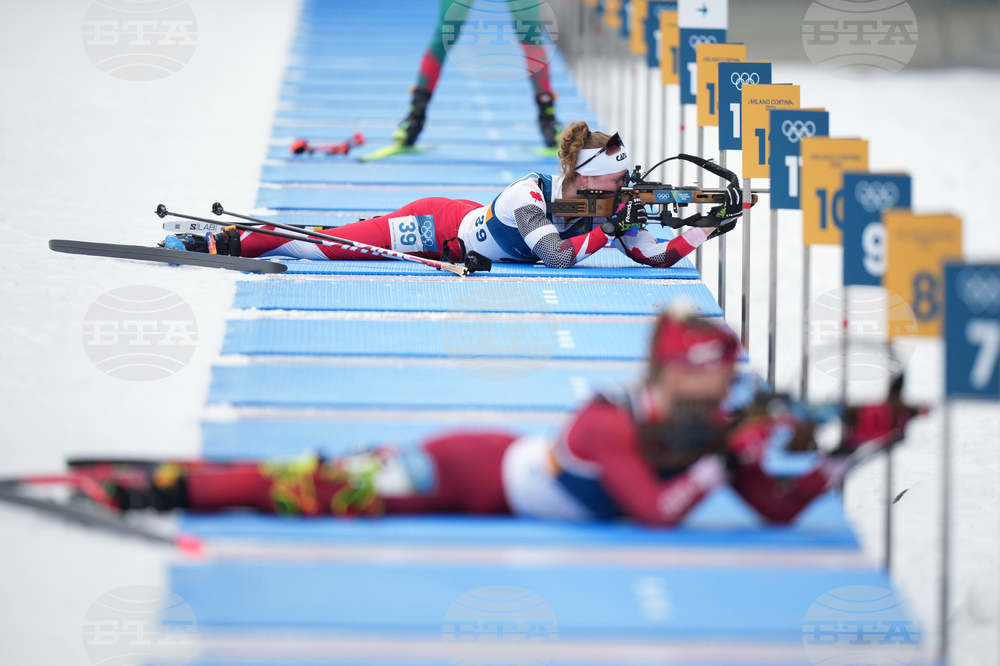 Milan Cortina Olympics Biathlon