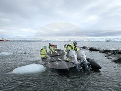 Antarctica - 34th Bulgarian Antarctic Expedition - Group - Departure