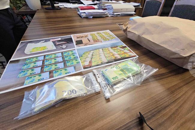 През 2025 г. са изтеглени от обращение 444 000 фалшиви евробанкноти или с 20 на сто по-малко, най-разпространени са с номинал 20 и 50 евро