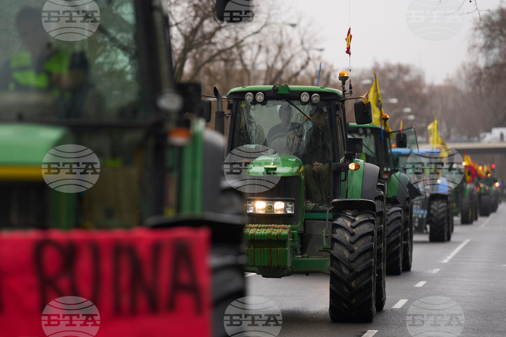 Spain Farmers Protest