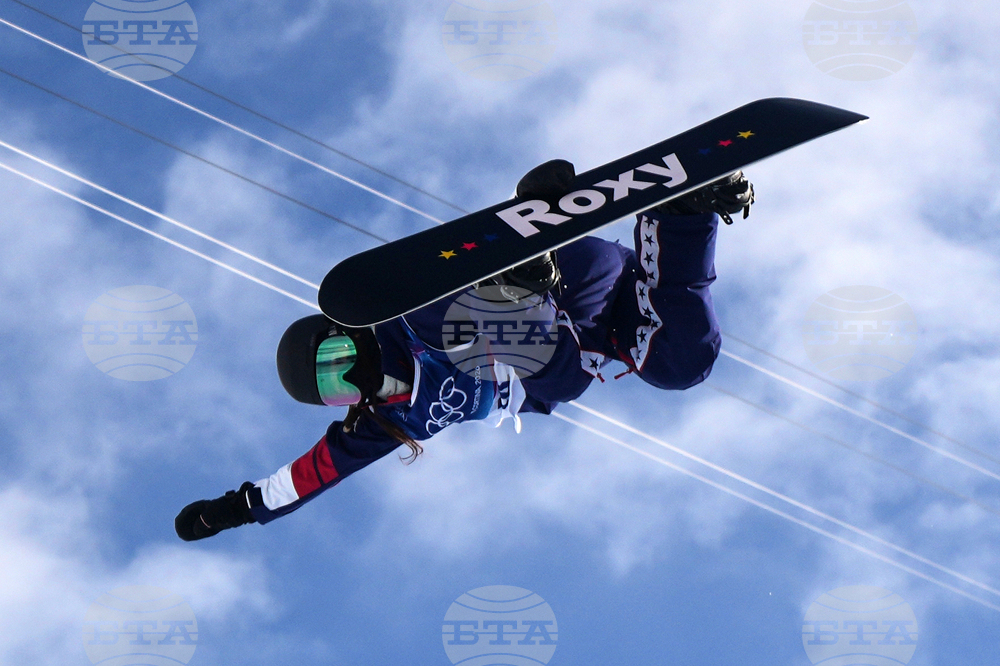 APTOPIX Milan Cortina Olympics Snowboard