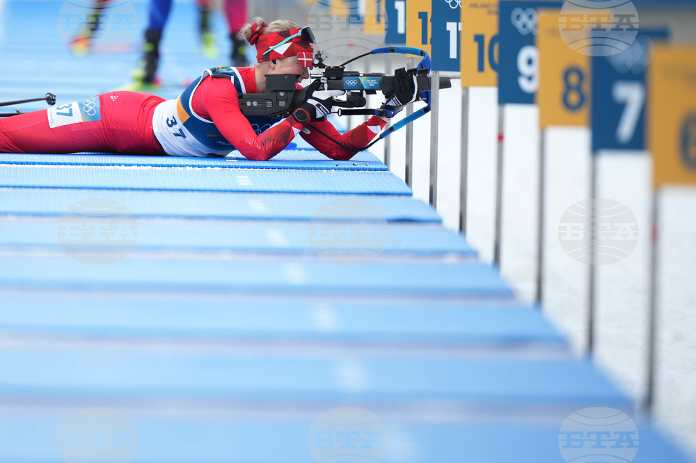 Milan Cortina Olympics Biathlon
