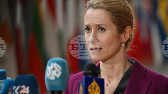 Кая Калас обяви, че външните министри от ЕС утре ще обсъдят ситуацията в Близкия изток на извънредно видеоконферентно заседание