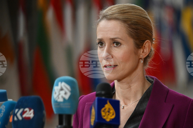 Кая Калас обяви, че външните министри от ЕС утре ще обсъдят ситуацията в Близкия изток на извънредно видеоконферентно заседание