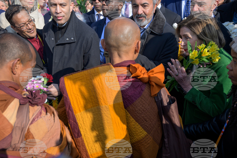 Buddhist Monks Peace Walk Washington