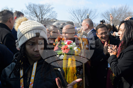 Buddhist Monks Peace Walk Washington